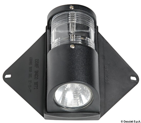 Faro UTILITY coperta + luce via 12 V